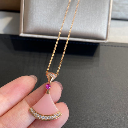 [Lumi Jewels]DREAM NECKLACE PINK OPAL