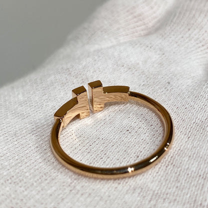 [Lumi Jewelry] WIRE RING DIAMOND PINK GOLD