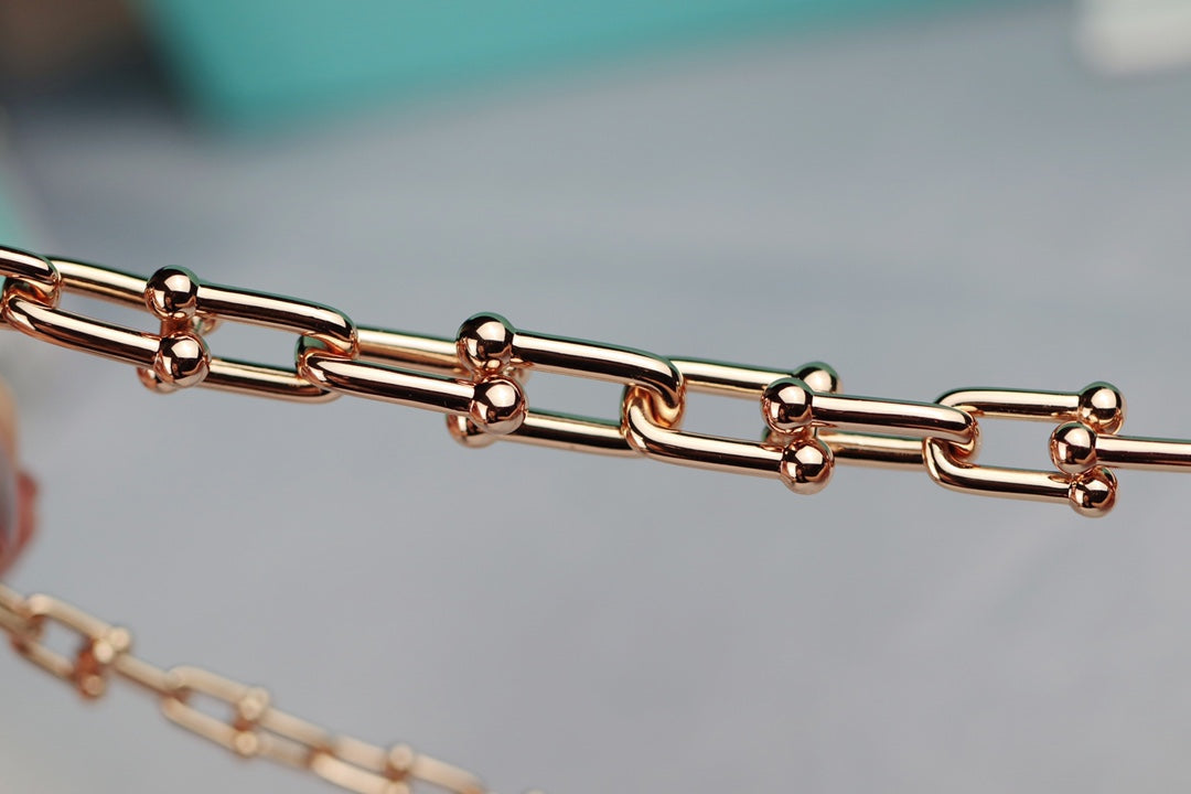 [Lumi Jewelry]HARDWEAR LINK GOLD NECKLACE