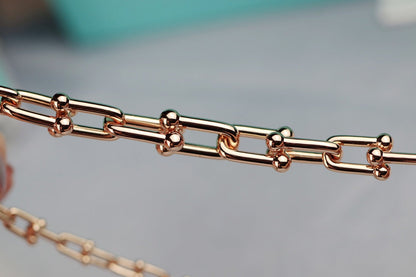 [Lumi Jewelry]HARDWEAR LINK GOLD NECKLACE