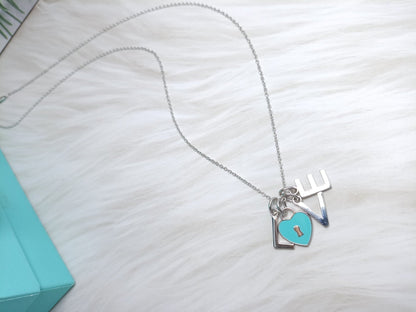 [Lumi Jewelry]LOVE TEXT PEDANT NECKLACE