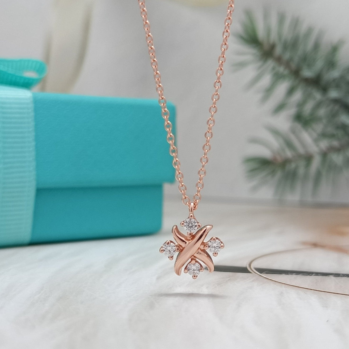 [Lumi Jewelry]PINWHEEL NECKLACE DIAMOND