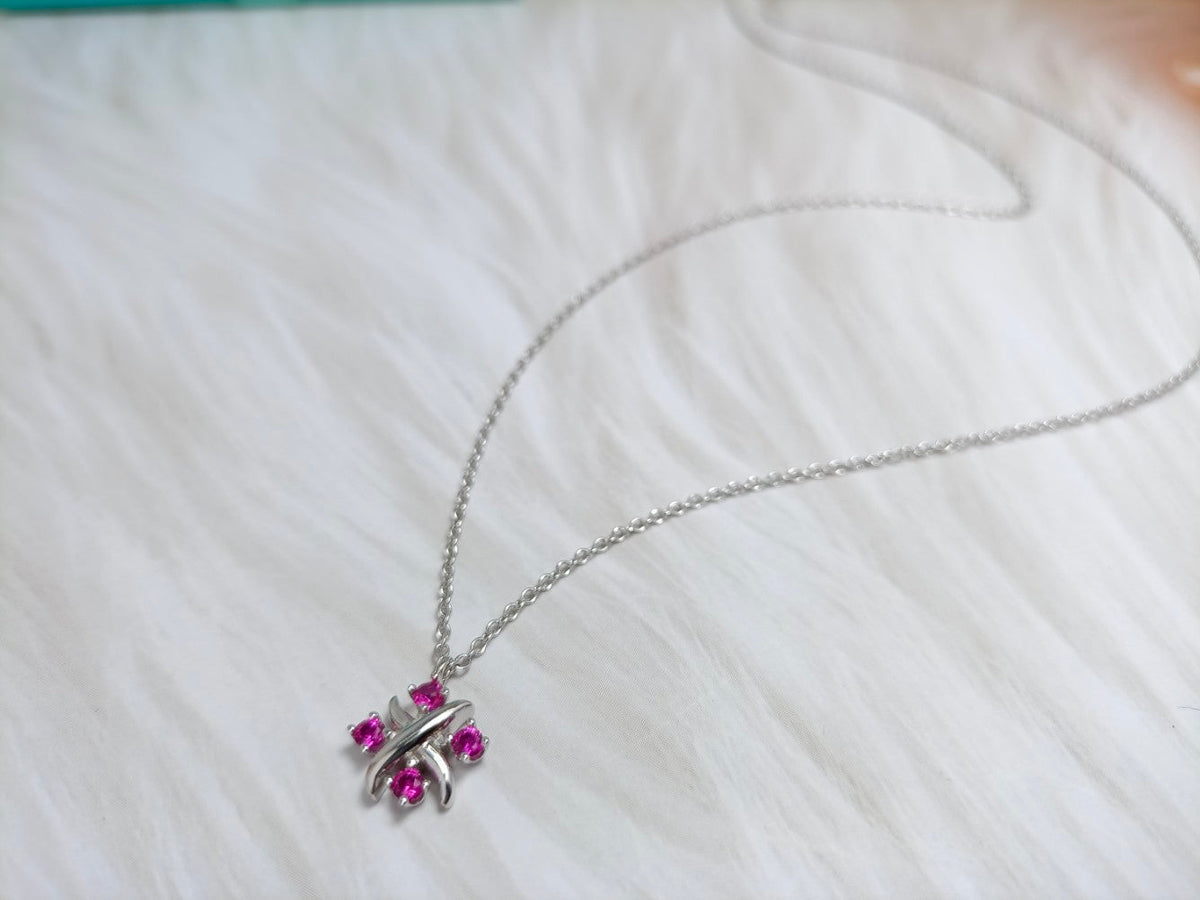 [Lumi Jewelry]PINWHEEL NECKLACE DIAMOND