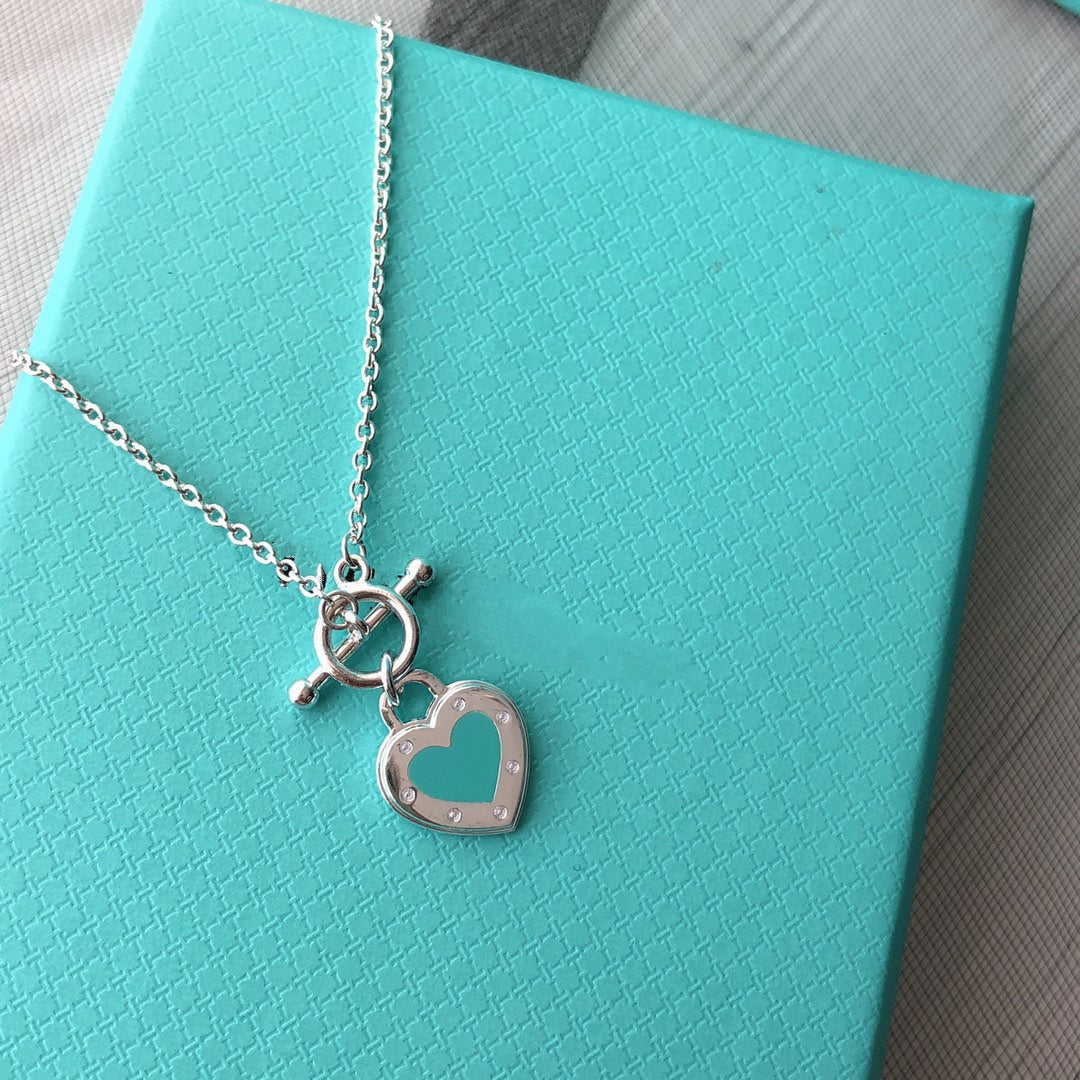 [Lumi Jewelry]LOVE HEART BLUE BRACELET
