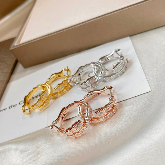 [Lumi Jewels]SERPENTI EARRINGS DIAMOND