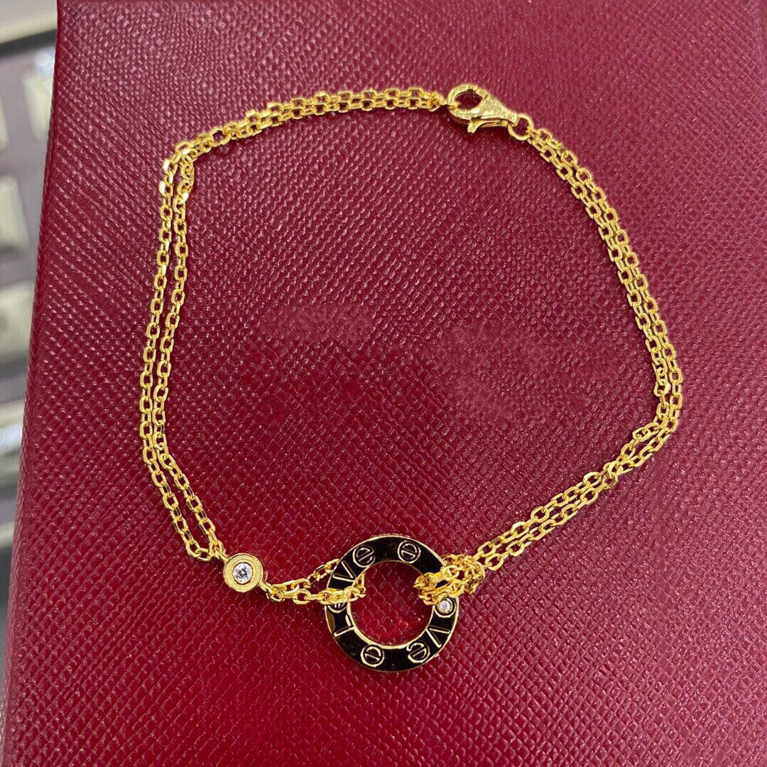[Lumi Jewels]LOVE BRACELET 2 DIAMOND