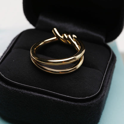 [Lumi Jewelry]KNOT RING GOLD