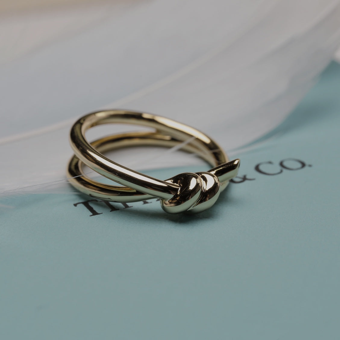 [Lumi Jewelry]KNOT RING GOLD