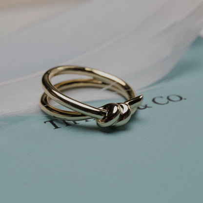 [Lumi Jewelry]KNOT RING GOLD