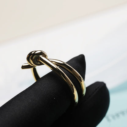 [Lumi Jewelry]KNOT RING GOLD
