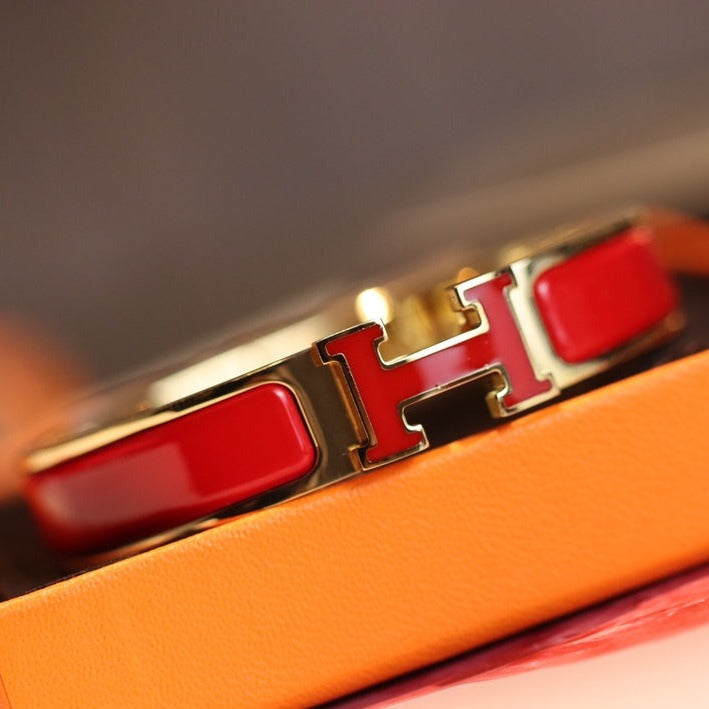 [Lumi Jewels]H BRACELET 12MM GOLD