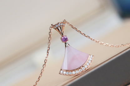 [Lumi Jewels]DREAM NECKLACE PINK MOP DIAMOND