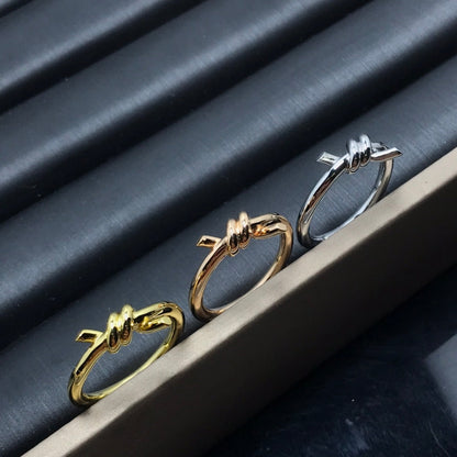 [Lumi Jewelry]KNOT RING 1.2MM