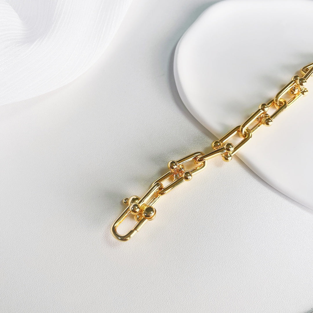 [Lumi Jewelry]HARDWEAR GOLD BRACELET