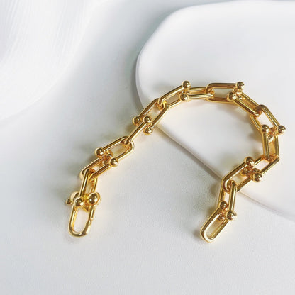 [Lumi Jewelry]HARDWEAR GOLD BRACELET