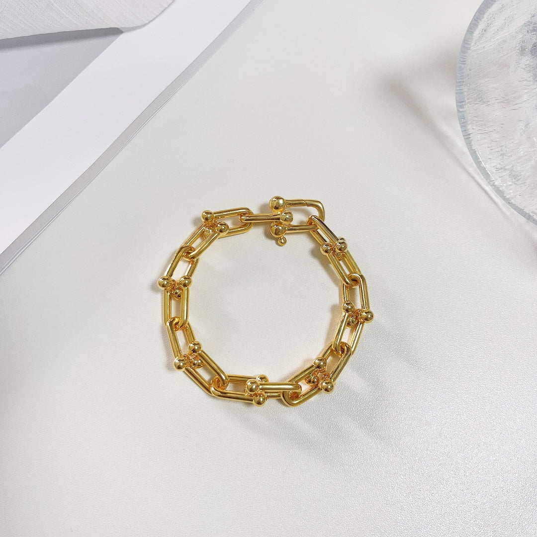 [Lumi Jewelry]HARDWEAR GOLD BRACELET