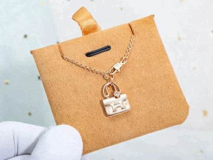 [Lumi Jewels]AMULETTE PEDANT ROSE GOLD NECKLACE