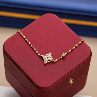 [Lumi Jewels]STAR 1 DIAMOND PINK GOLD BRACELET