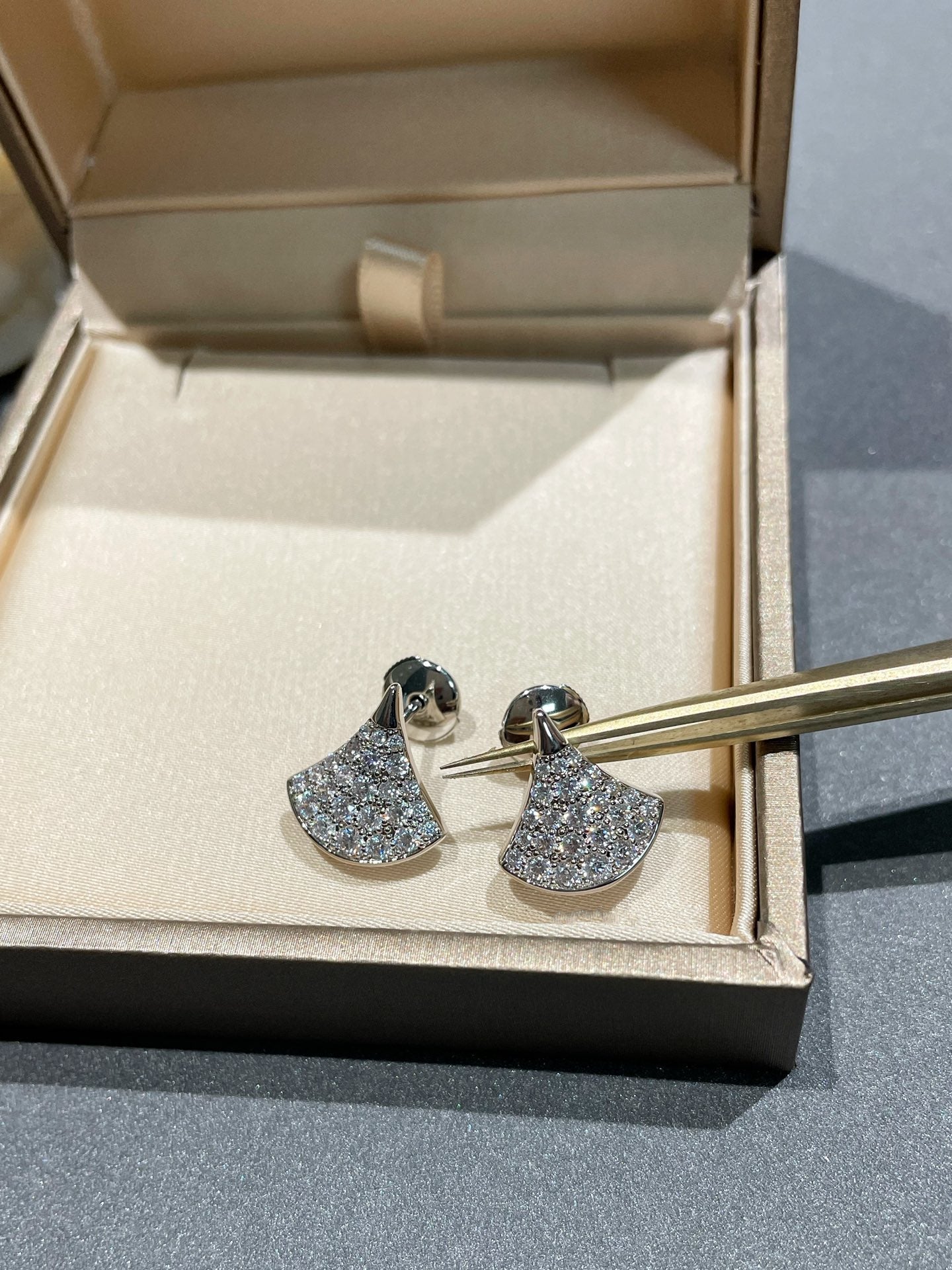 [Lumi Jewels]DREAM STUD EARRINGS DIAMOND