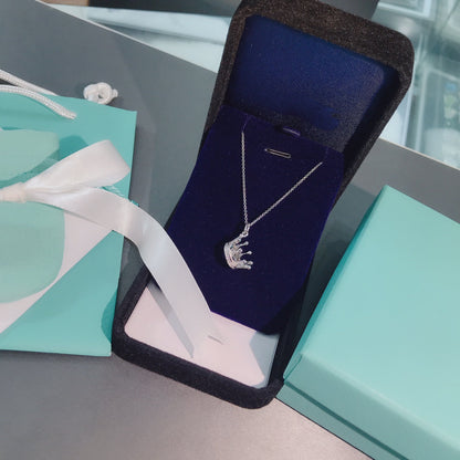 [Lumi Jewelry]CROWN PEDANT NECKLACE