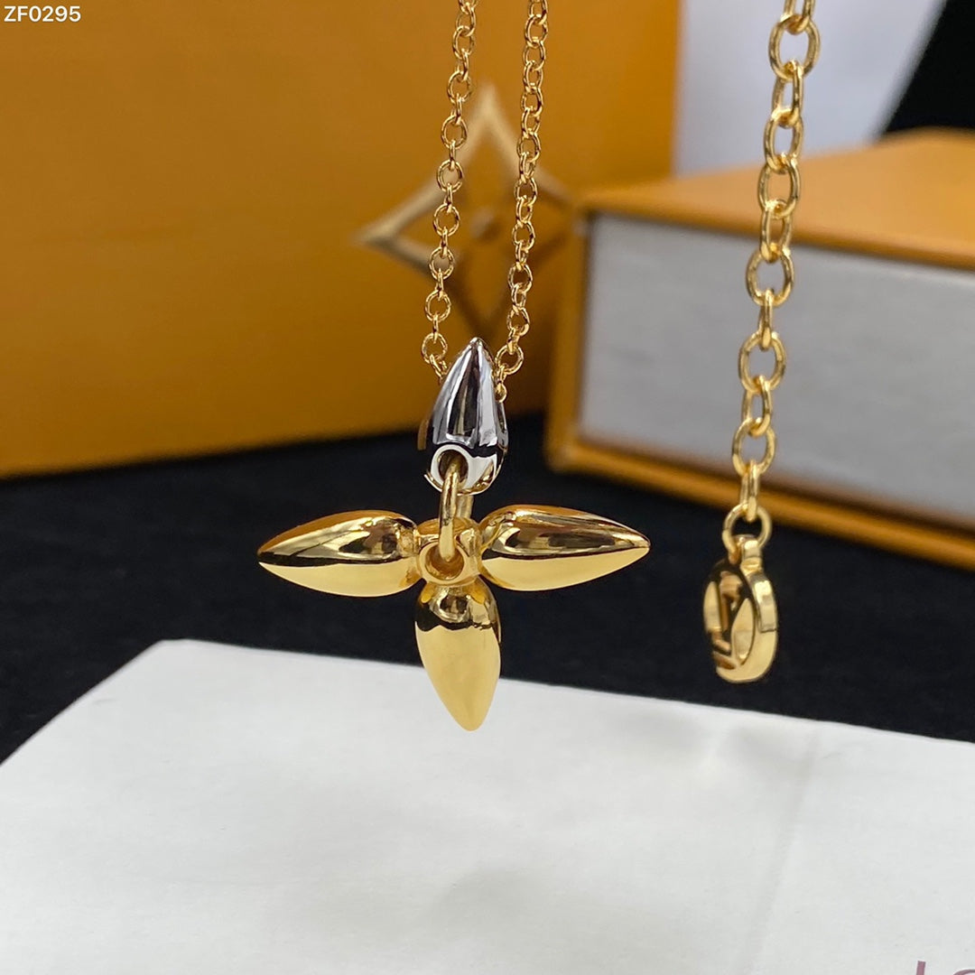[Lumi Jewels]LOUISETTE PEDANT GOLD NECKLACE