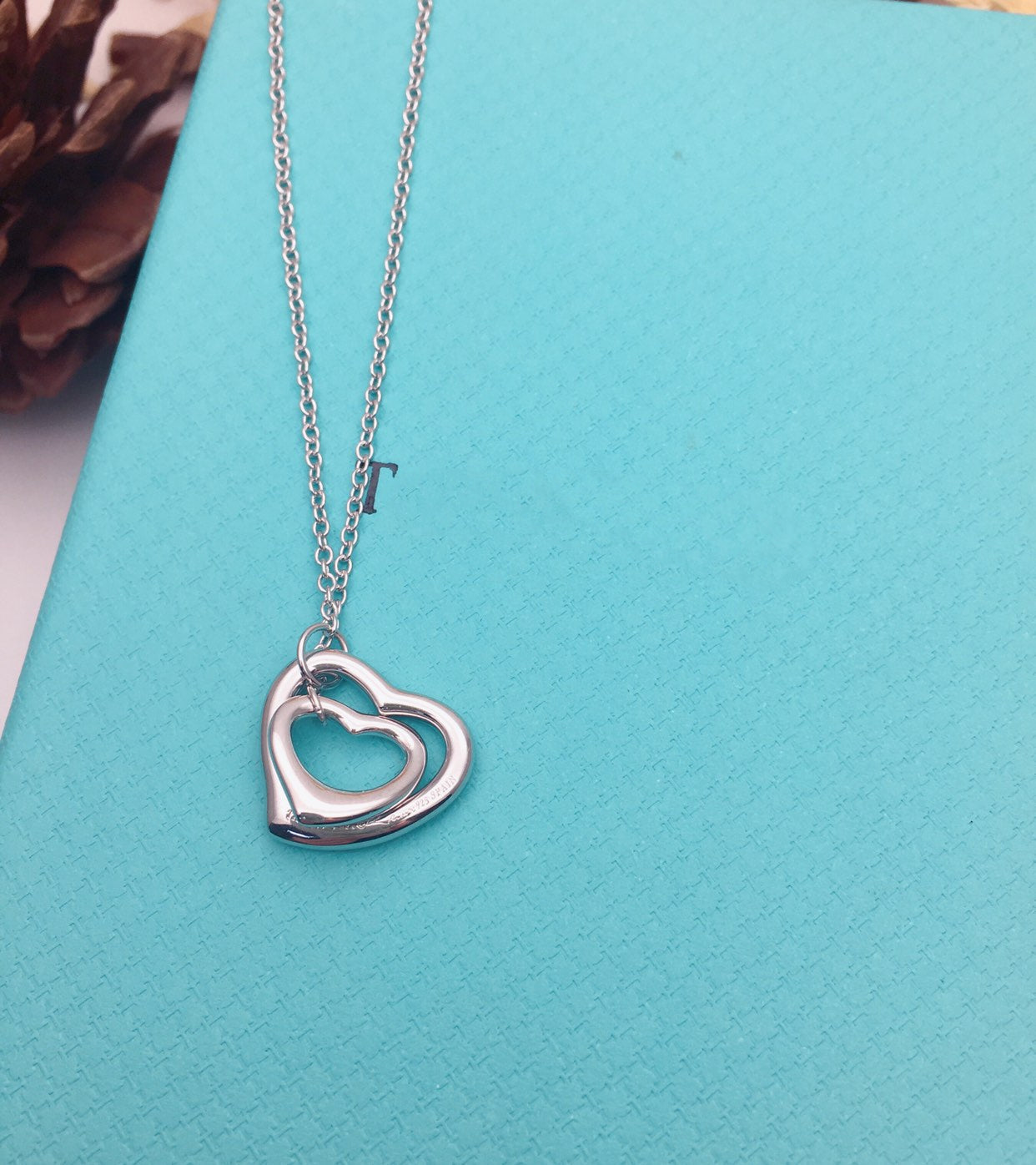 [Lumi Jewelry]OPEN HEART SILVER NECKLACE