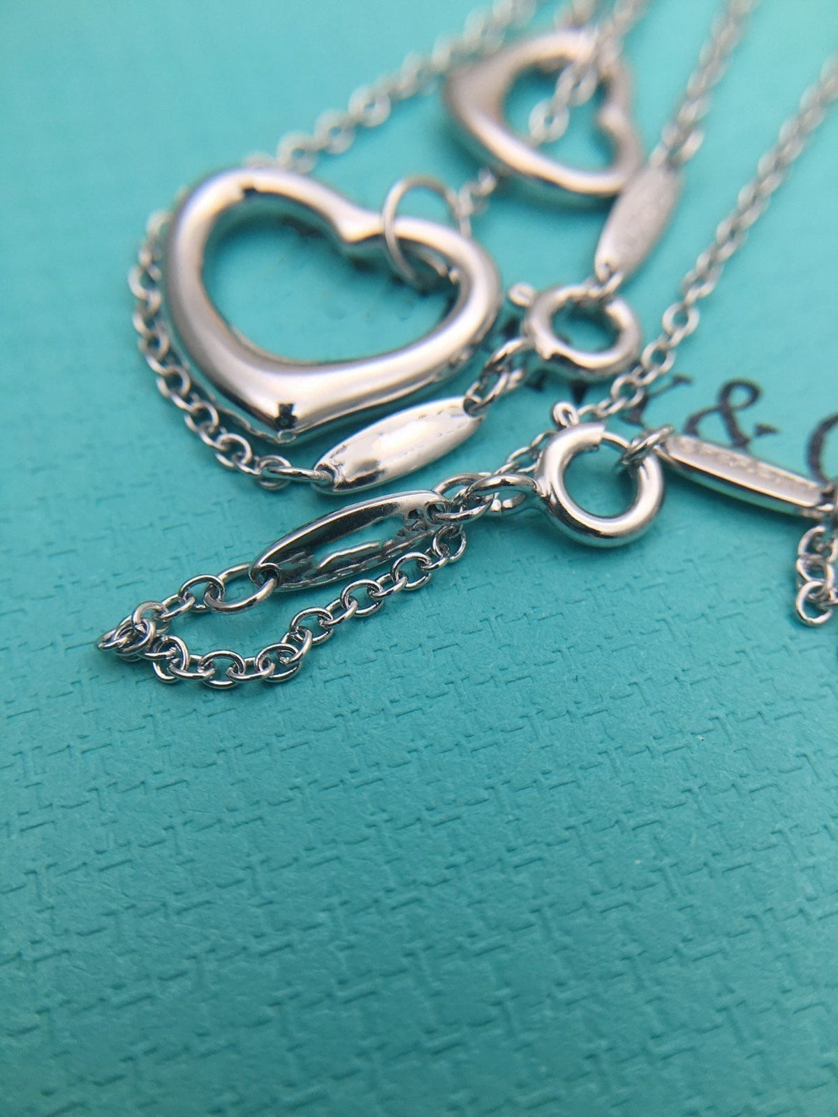 [Lumi Jewelry]OPEN HEART SILVER NECKLACE