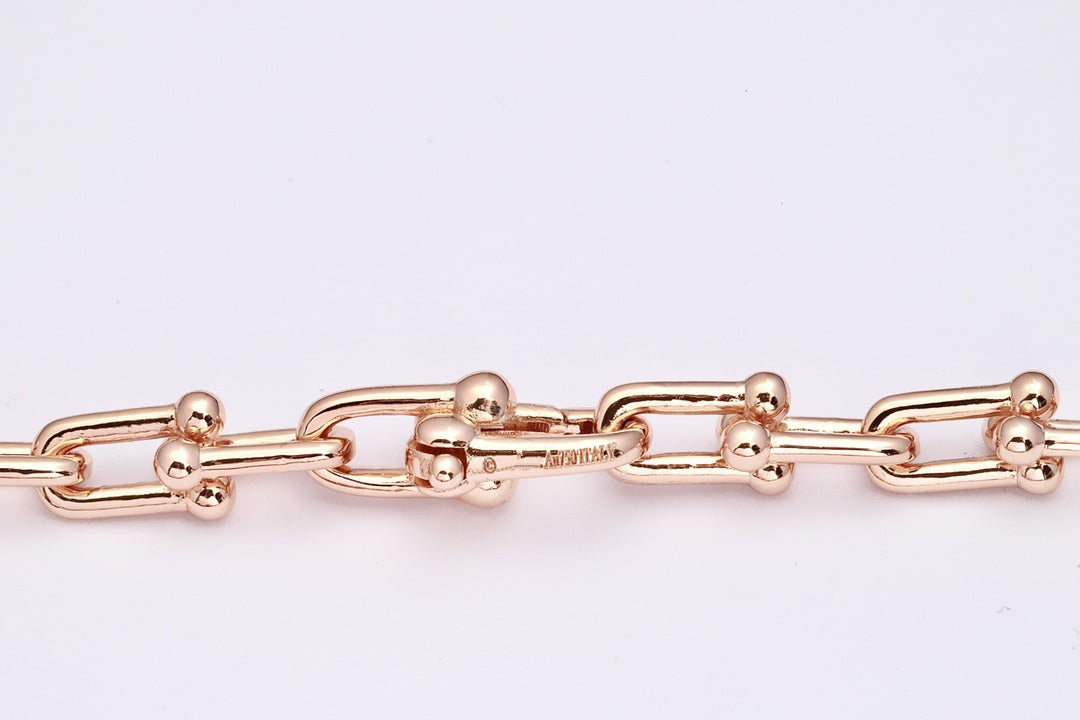 [Lumi Jewelry]HARDWEAR PINK GOLD WRAP NECKLACE