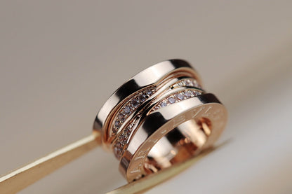 [Lumi Jewels]ZERO 1 PINK GOLD DIAMOND NECKLACE