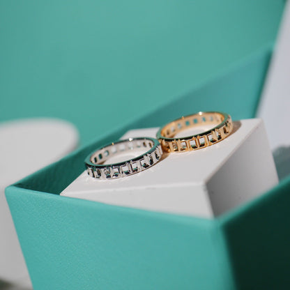[Lumi Jewelry]T TRUE 3.5MM PINK GOLD RING