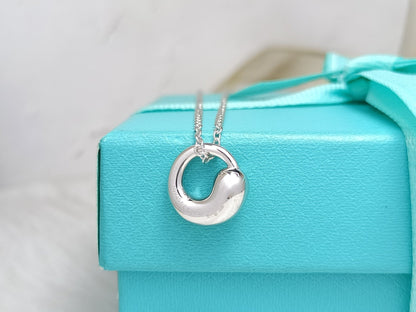 [Lumi Jewelry]SNAIL PEDANT SILVER NECKLACE