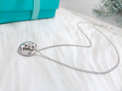 [Lumi Jewelry]SNAIL PEDANT SILVER NECKLACE