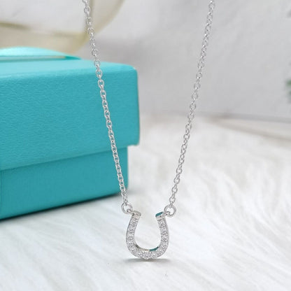 [Lumi Jewelry]U DIAMONDS PEDANT NECKLACE