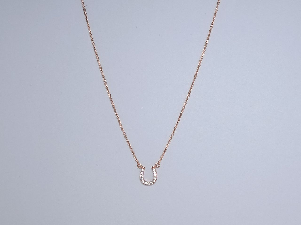 [Lumi Jewelry]U DIAMONDS PEDANT NECKLACE