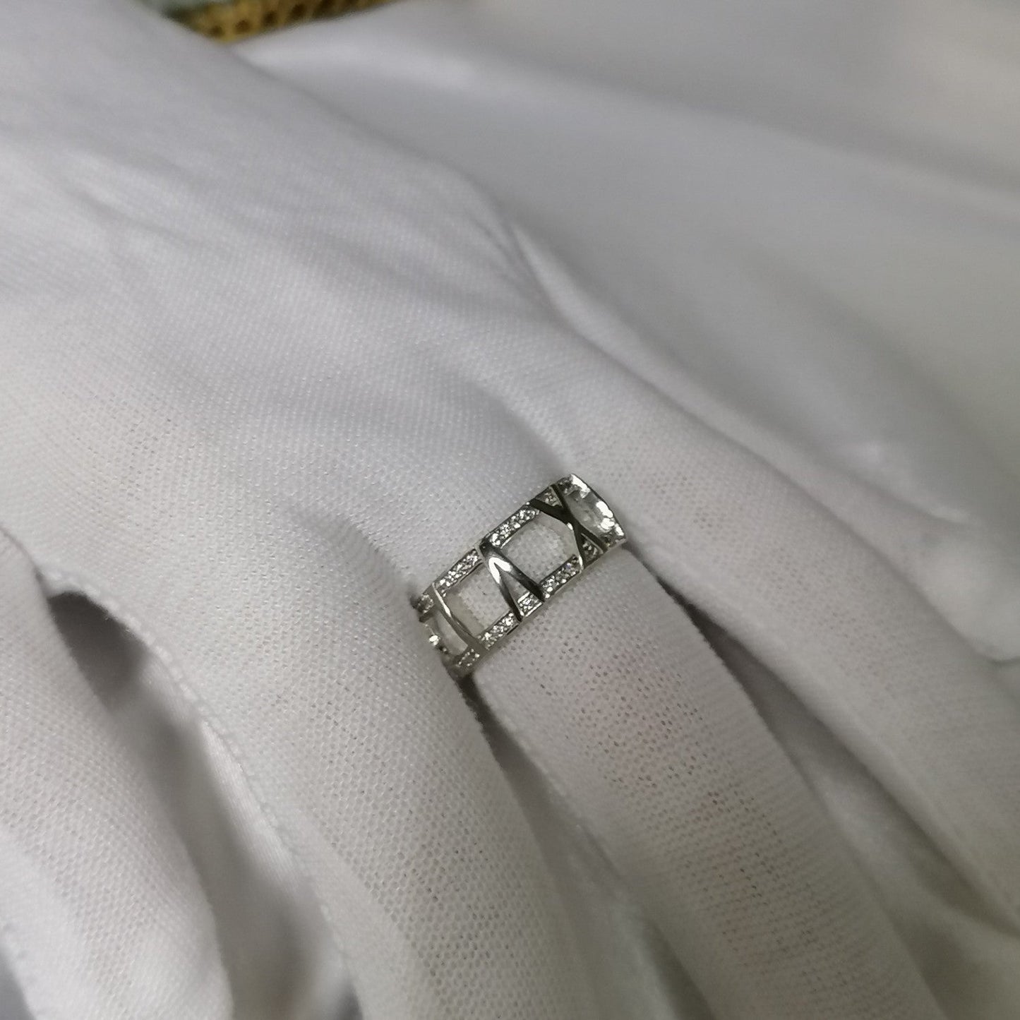 [Lumi Jewelry]ATLAS LARGE OPEN DIAMOND RING