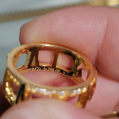 [Lumi Jewelry]ATLAS LARGE OPEN DIAMOND RING