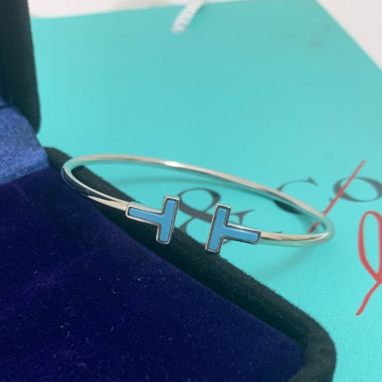 [Lumi Jewelry]T BRACELET 1.8MM TURQUOISE
