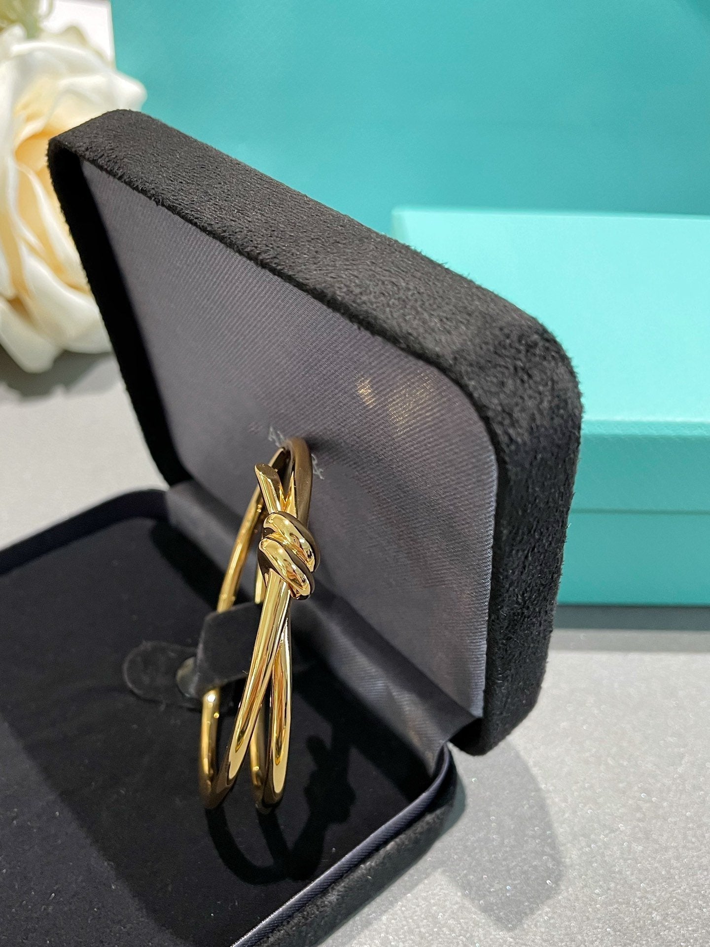 [Lumi Jewelry]KNOT DOUBLE ROW GOLD BRACELET