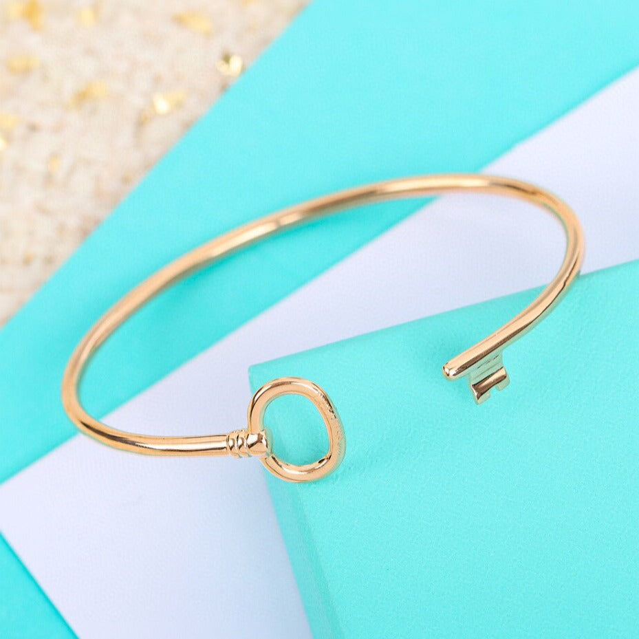[Lumi Jewelry]KEY WIRE OVAL BRACELET