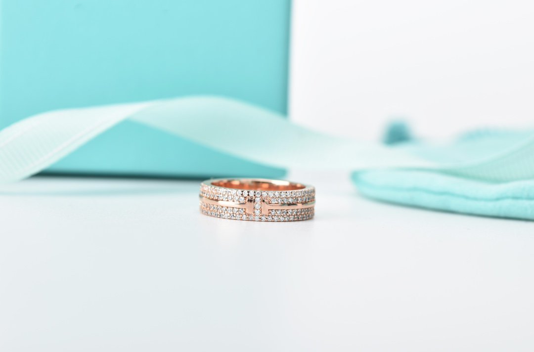 [Lumi Jewelry]T WIRE DIAMOND RING