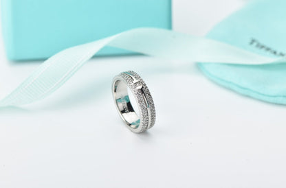 [Lumi Jewelry]T WIRE DIAMOND RING