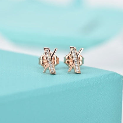 [Lumi Jewelry]ATLAS DIAMOND STUD EARRINGS