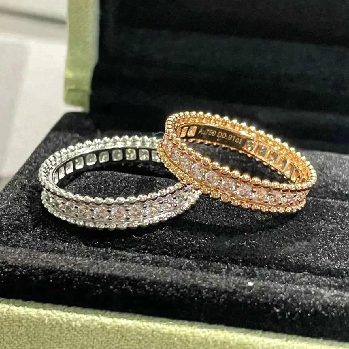 [Lumi Jewels]PERLEE DIAMOND ROSE GOLD RING