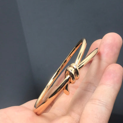 [Lumi Jewelry]KNOT DOUBLE ROWS BRACELET