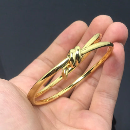 [Lumi Jewelry]KNOT DOUBLE ROWS BRACELET