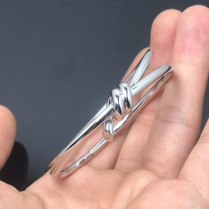 [Lumi Jewelry]KNOT DOUBLE ROWS BRACELET