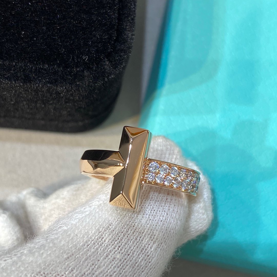 [Lumi Jewelry]T WIRE MEDIUM DIAMOND RING