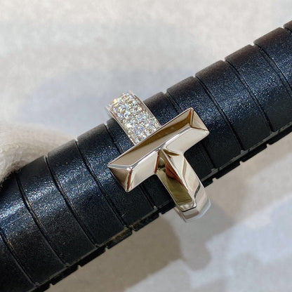 [Lumi Jewelry]T WIRE MEDIUM DIAMOND RING