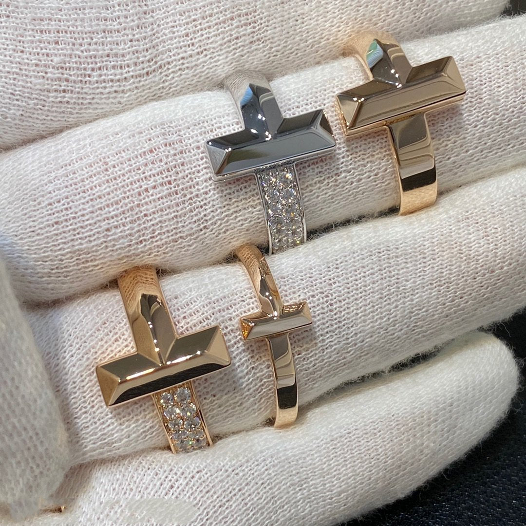 [Lumi Jewelry]T WIRE MEDIUM DIAMOND RING