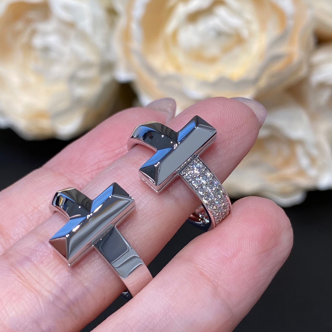 [Lumi Jewelry]T WIRE MEDIUM DIAMOND RING